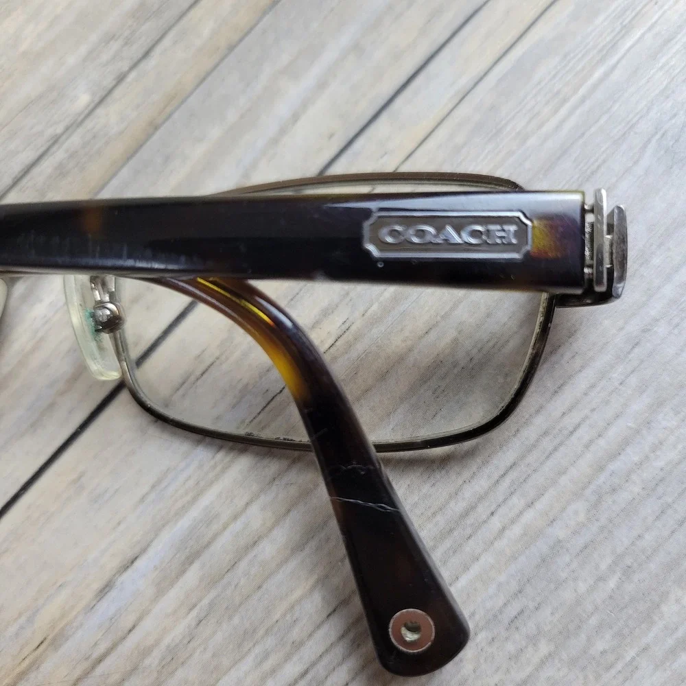 Coach Eyeglasses HC 5003 Iris 9027 Dark Brown Rectangular Womens 52-16-135